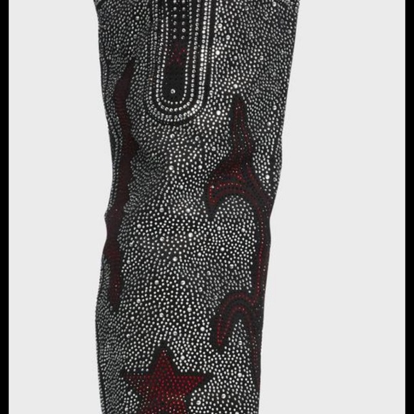 Azalea Wang Jolee Rhinestone Boots - Picture 10 of 11